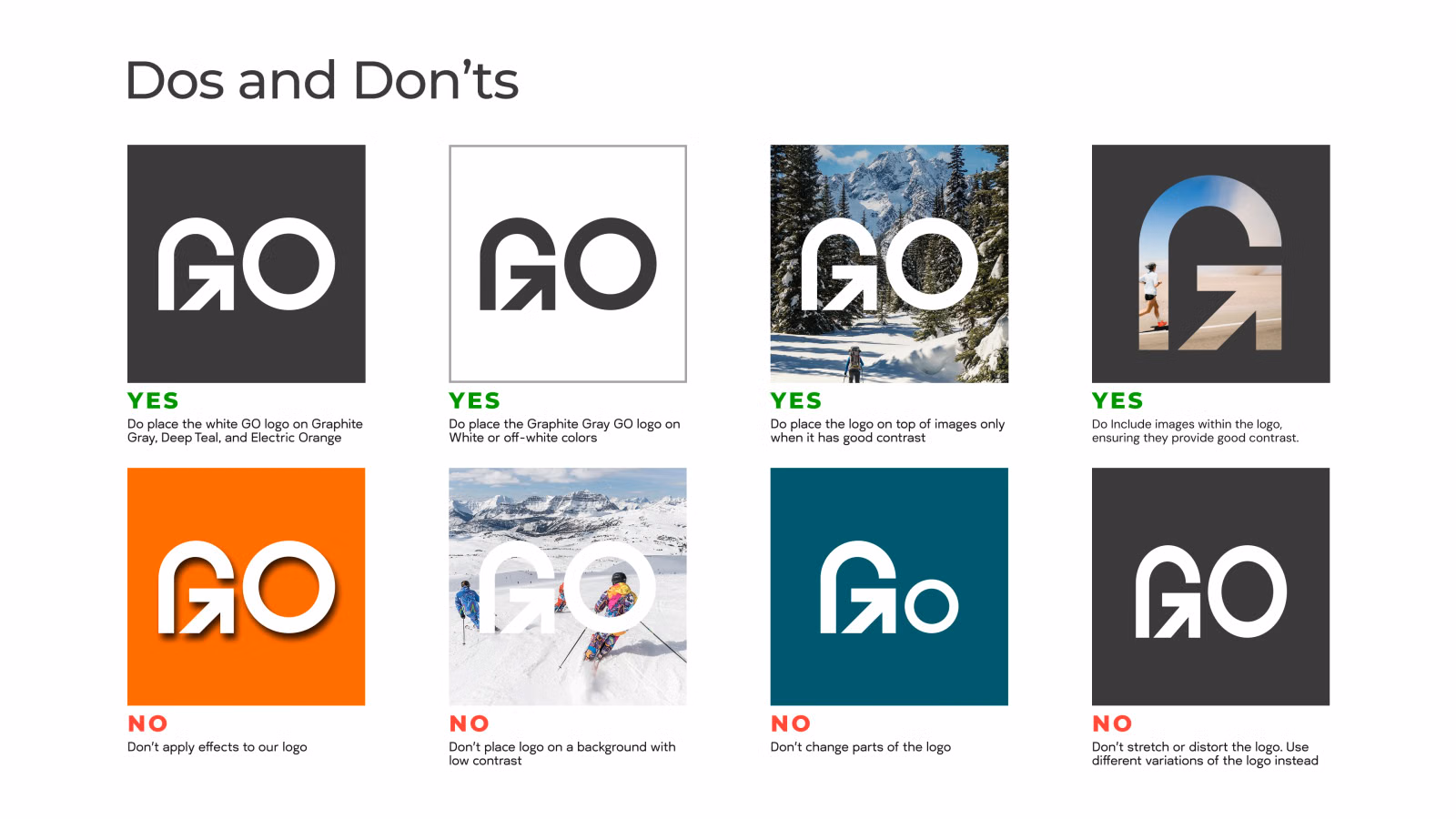 Logo dos and don'ts